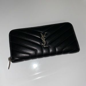 Saint Laurent YSL Zip Wallet